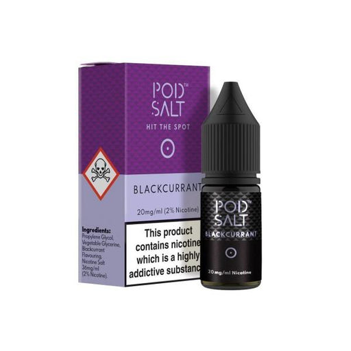 Pod Salt Blackcurrant Nic Salt 10ml (4338302845022)