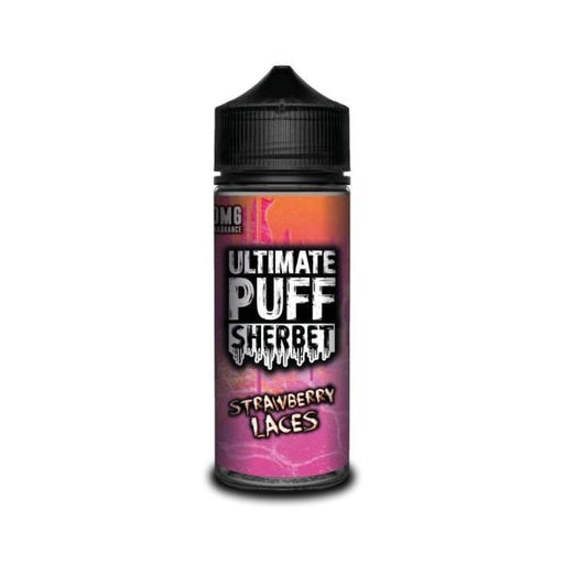 Sherbet Strawberry Laces by Ultimate Puff - Vape Joos UK