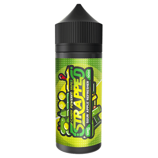 Sour Apple Refresher by Strapped - Vape Joos UK