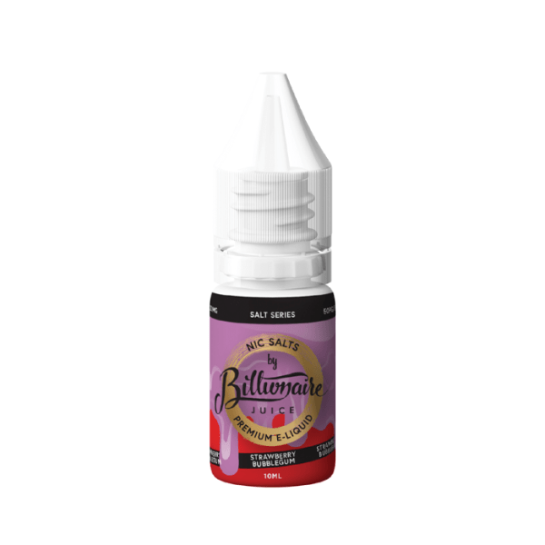 Strawberry Bubblegum Nic Salt by Billionaire Juice - Vape Joos UK