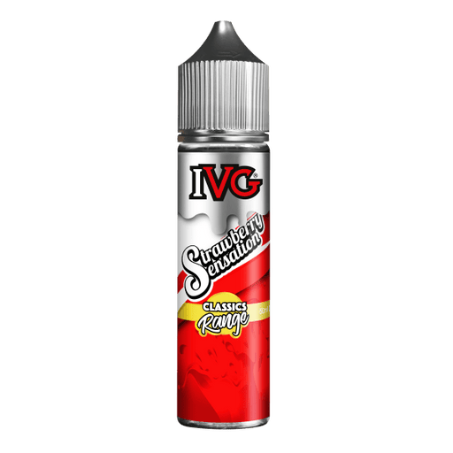 Strawberry Sensation by IVG E-Liquids 50ml - Vape Joos UK