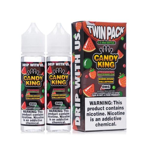 Bubblegum Collection Strawberry Watermelon By Candy King - Vape Joos UK