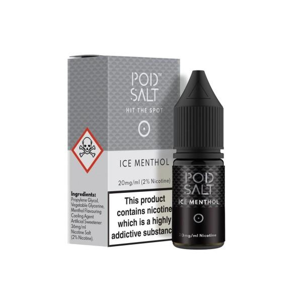 Pod Salt Ice Menthol Nic Salt 10ml (4338332041310)