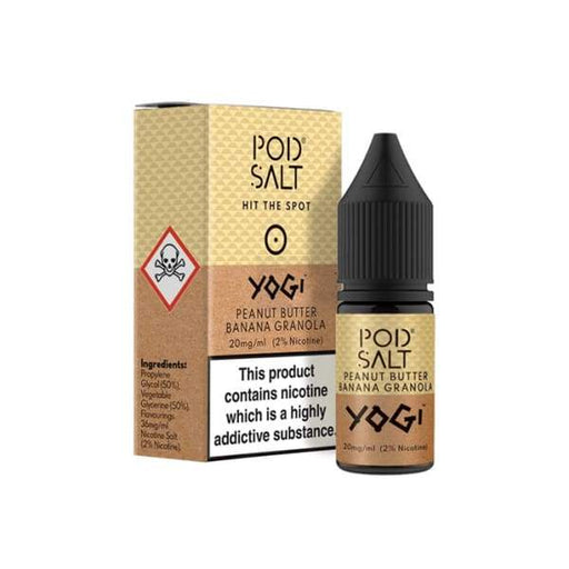 Pod Salt Yogi Peanut Butter Granola Nic Salts (1692554625118)