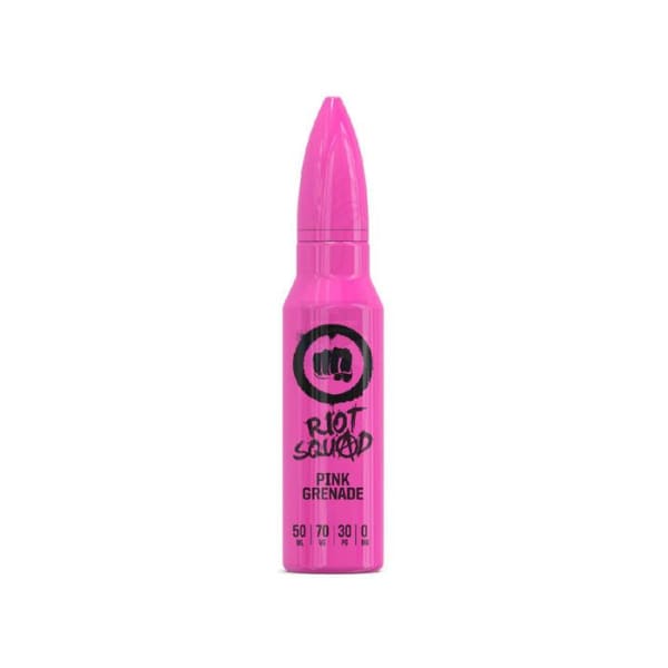 Riot Squad - Pink Grenade 50Ml Short Fill E-Liquid (11358287879)