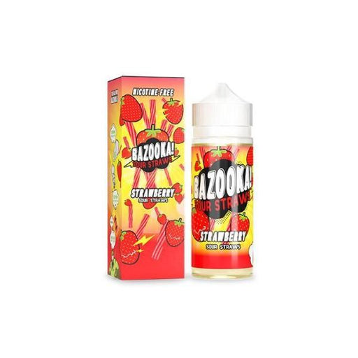 Strawberry Sour Straw by Bazooka - Vape Joos UK
